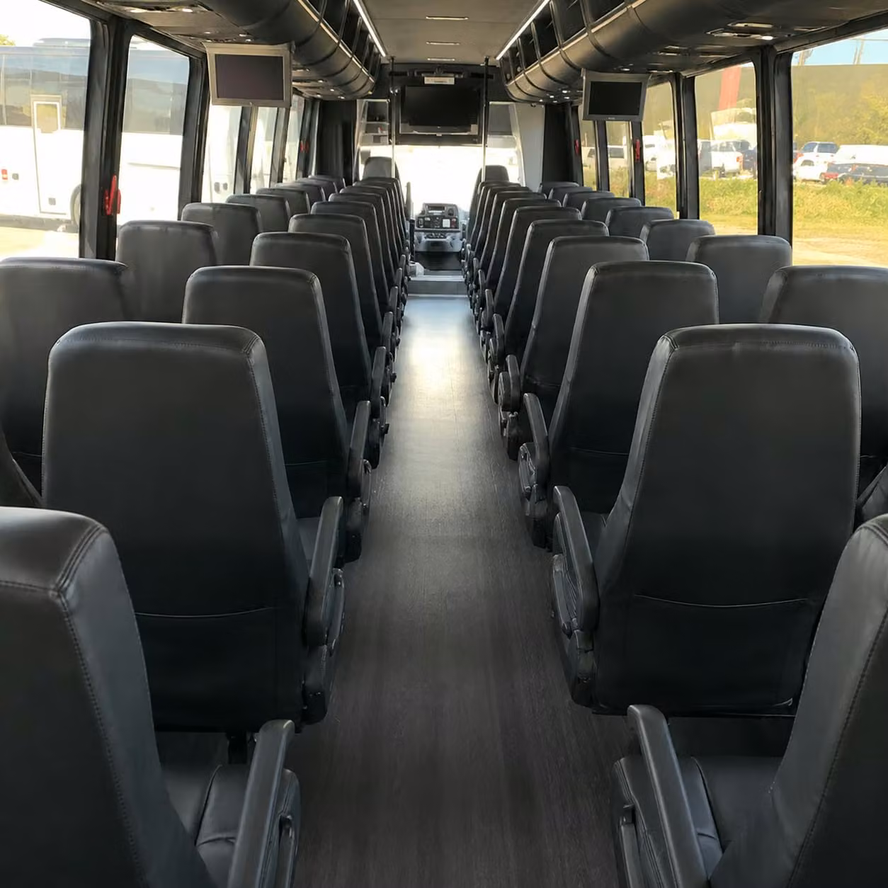 25 passenger minibus interior