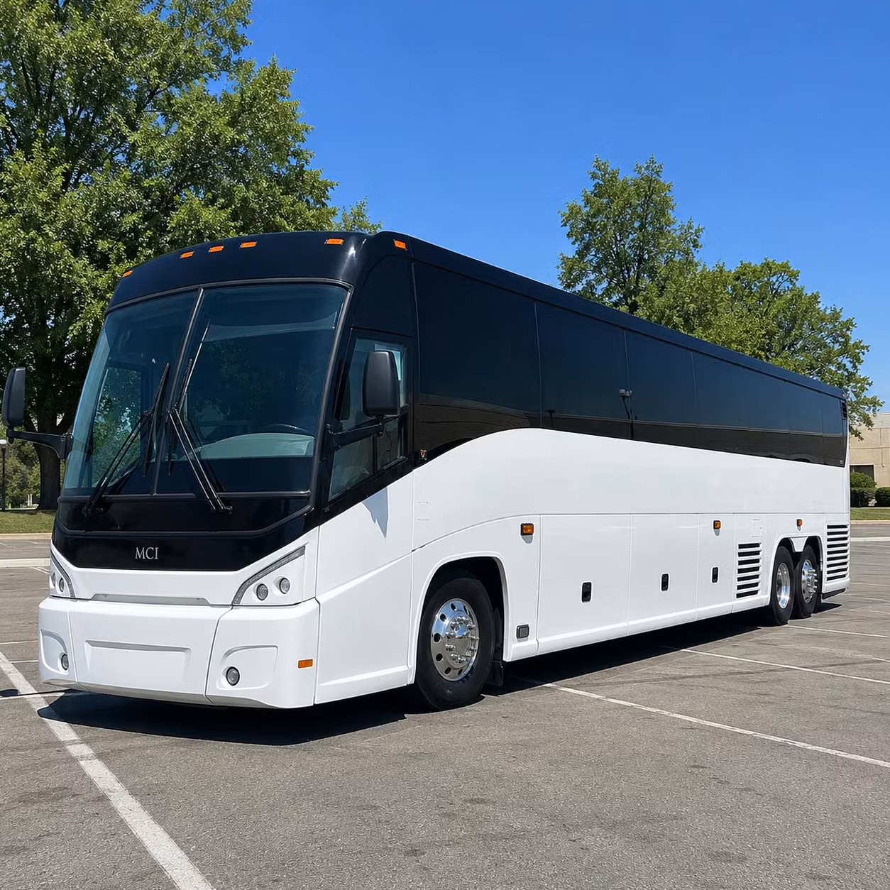 yonkers charter bus rental exterior