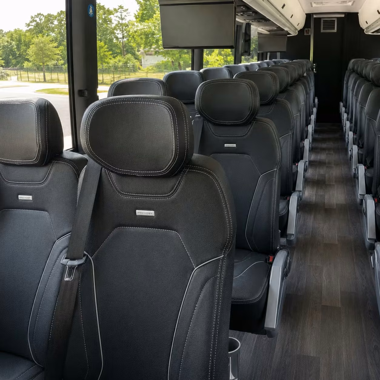 yonkers charter bus rental inside